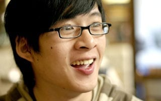 Photo of smiling teen.